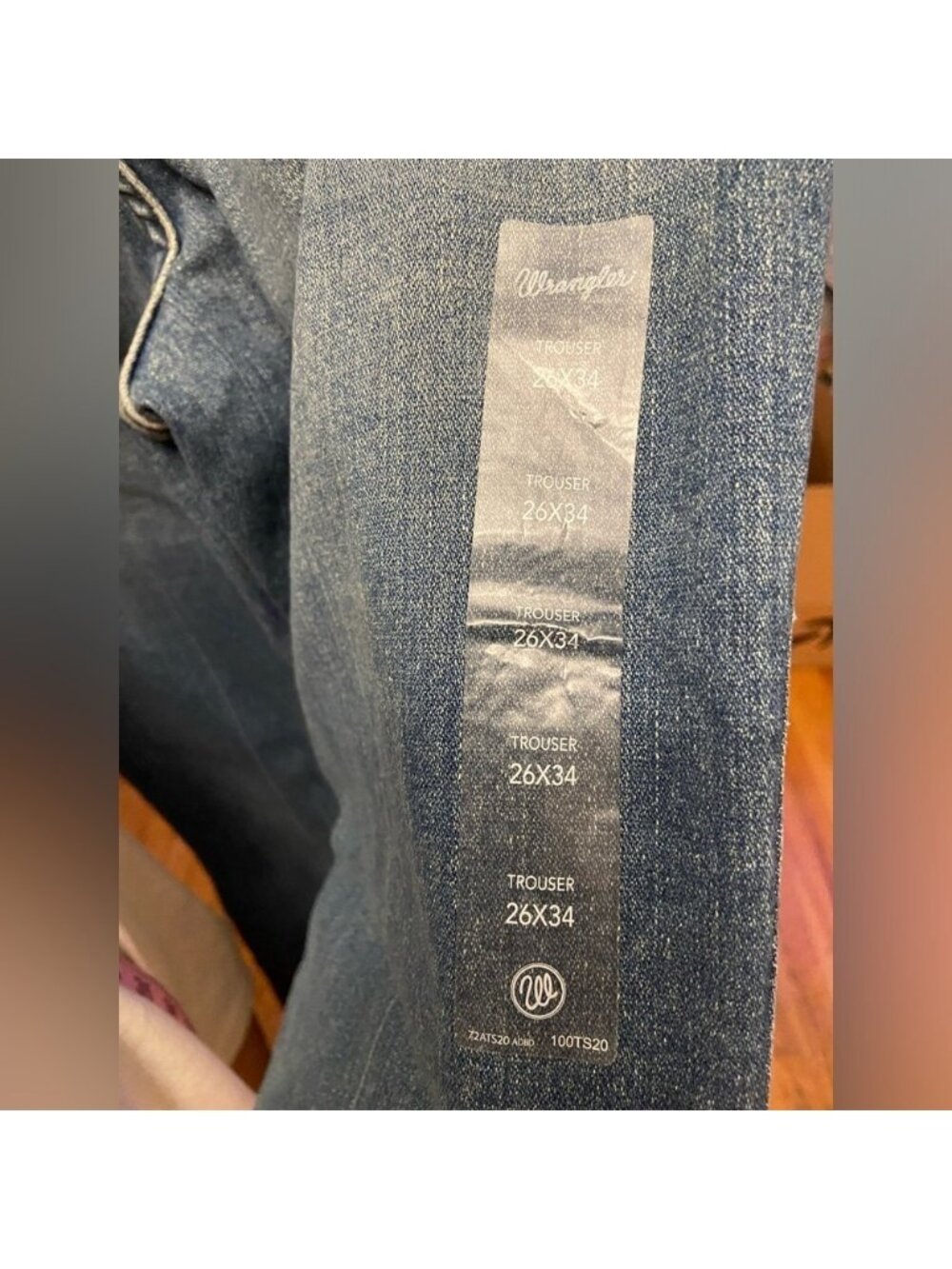 Wrangler new with tag jeans flared - Picture 3 of 9